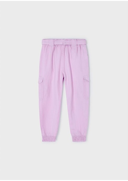 Kız Çocuk Pantolon - Mayoral Kız Çocuk Pantolon - Pembe - 4 Yaş - 3531-PEMBE-4 Yaş