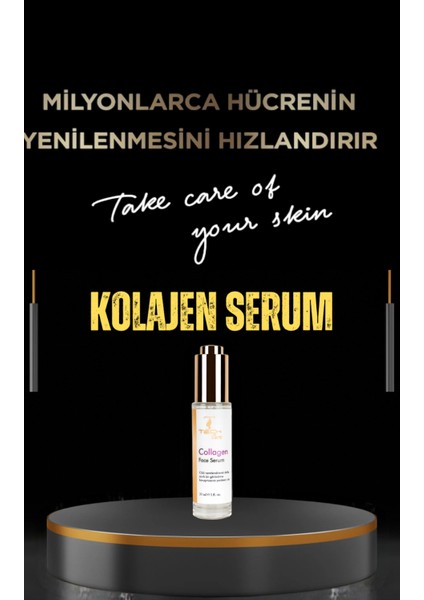 Tech Care Kolajen Collagen Serum - Extra Yoğun Içerikli-Besleyici-Onarıcı 30ml