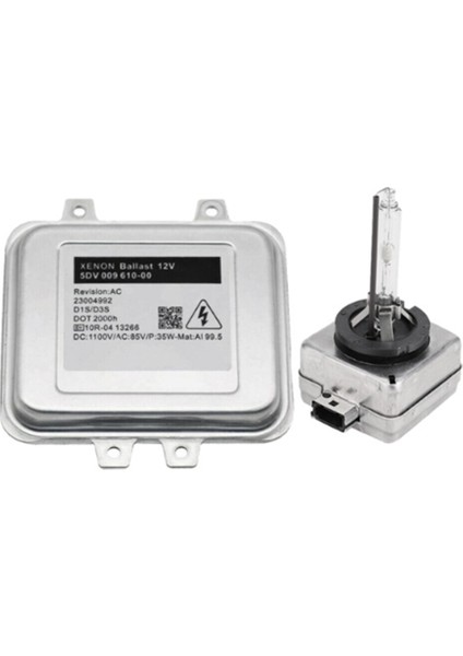 Hıd Far Balast Ünitesi ve D1S 4300K Ampul, 2011-13 Regal 5DV009610-00 5DV00961000 13278005 (Yurt Dışından)