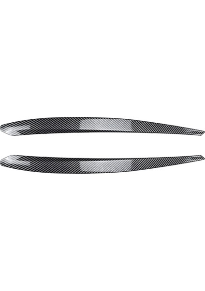 Süper B8 2016-2018 Için Araba Karbon Fiber Desen Farlar Kaş Far Trim Kapağı (Yurt Dışından)