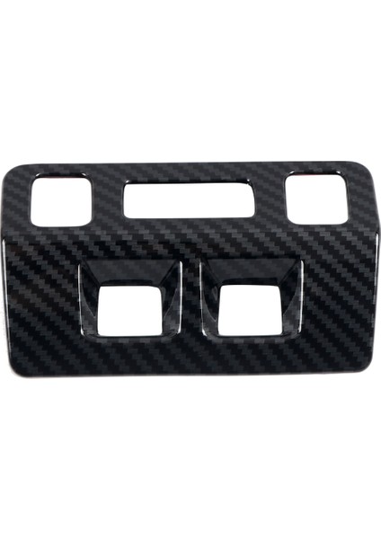 Araba Iç Karbon Fiber Far Ayar Anahtarı Dekorasyon Kapak Trim Için / 2015-2020 (Yurt Dışından)