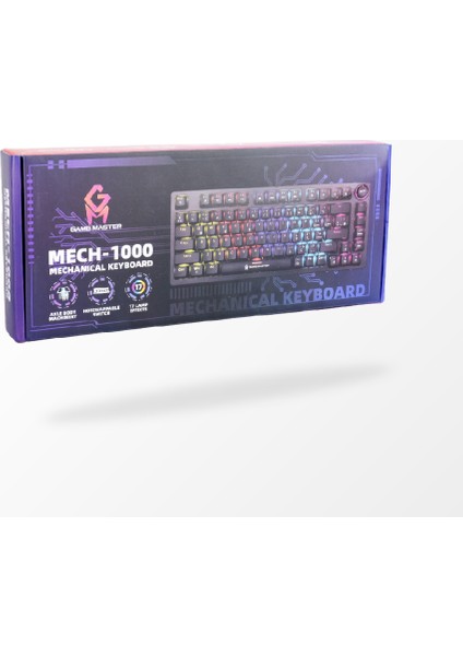 MECH-1000 Kablolu Rgb Mekanik Klavye