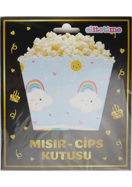 Mısır Cips Kutusu Gökkuşağı Pk:8