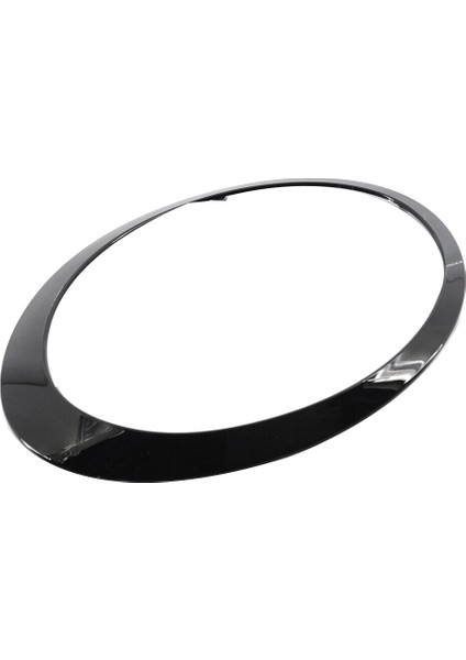 2014-2019 S F55 F56 F57 Için Sağ Parlak Siyah Far Trim Halkası Dekoru (Yurt Dışından)