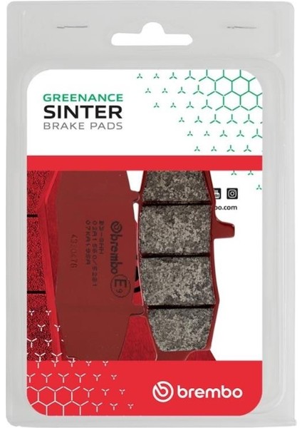 Kawasaki Er-6f 650 Abs (2006-2016) Sinterli Sol Ön Fren Balatası fiyatları