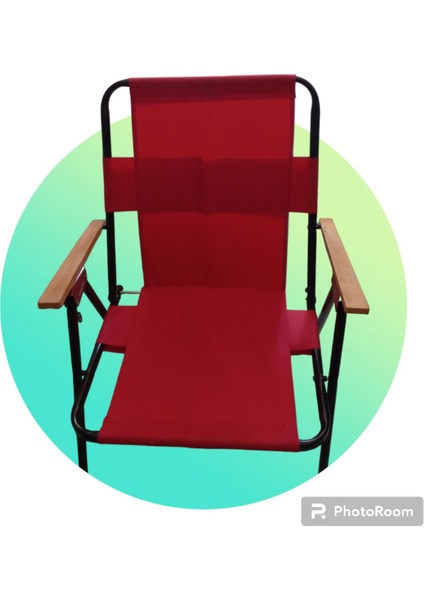 Tekno Trust Katlanabilir Katlanır Plaj Bahçe Balkon Sandalyesi Tekli 2 - 4 kg Tek Kişilik Metal Pembe