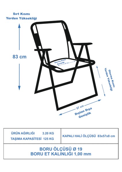 Tekno Trust Sarı Fans Pro Katlanır Sandalye , Sarı-Kırmızı (2 Yıl Garanti) Katlanabilir Metal Tek Kişilik Tekli