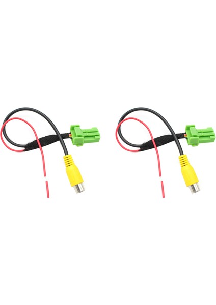 2x Araç Dikiz Rca Video Ters Vitara Swift Sx4 Için Dönüştürme Kablosu Adaptörü (Yurt Dışından)