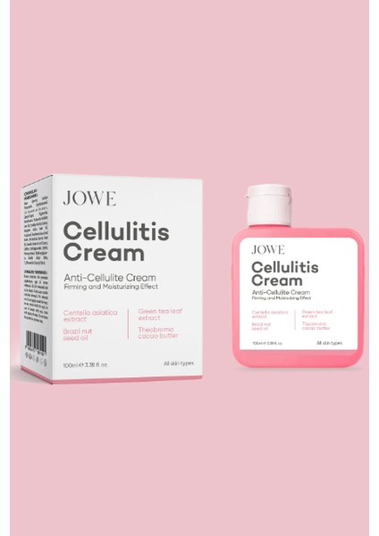 Cellulitis Sıkılaştırıcı ve Nemlendirici Selülit Kremi 100 ml
