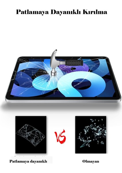 Apple iPad 10.9 2020 4.nesil Uyumlu Qpen 5in1 Temperli Cam Ekran Koruyucu indirimleri
