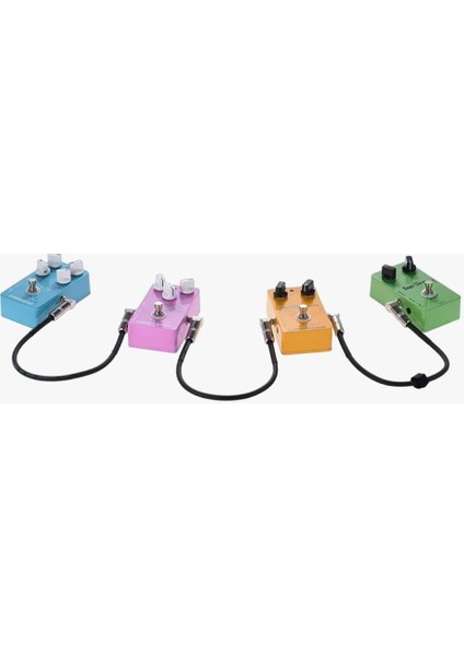 Pedal Bağlantı Kablosu Pedal Ara Kablosu Çift Jaklı L/L 3 Adet