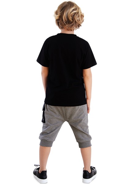 Bisiklet Erkek Çocuk T-Shirt Kapri Şort Takım fiyatları