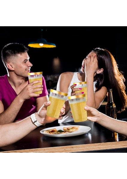 Plastik Şampanya, Kokteyl Bardakları, Şampanya Bardakları Şarap Bardakları Bahçe Partileri Için Yeniden Kullanılabilir Parti Şarap Bardakları (Yurt Dışından)