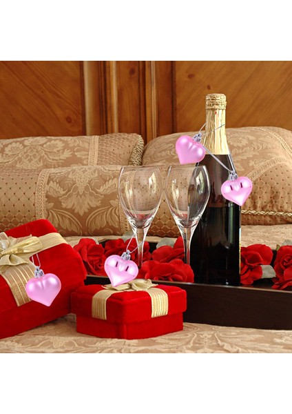 Xin Yue Zhang 36 Parça Kalp Süsleri Kalp Şekilli Gün Süslemeleri Ağaç Süsleri Yeni Yıl Tatil Evi Partisi Dekoru Için Mat Kalp Dekor Süsler, 2 Tür (Kırmızı, Pembe) (Yurt Dışından) modelleri