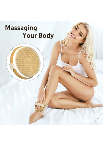 Ξ Ny Ue Zhang 1 Paket Kuru Vücut Fırçası, Duş Fırçası Islak ve Kuru Fırçalama, Selülit ve Lenfatik Için Kuru Fırça, Yumuşak Vücut Peelingi (Yurt Dışından) modelleri