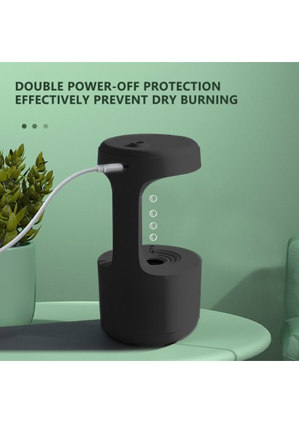 Xin Yue Zhang 800ML Hava Nemlendirici LED Ekran Serin Mist Maker 4h Kapanma Koruması Taşınabilir Nemlendirme Makinesi Yatak Odası Için A (Yurt Dışından) fırsatları