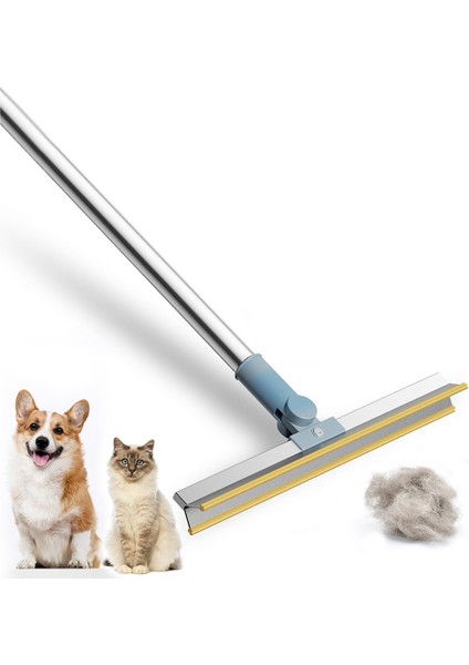 Evcil Hayvan Saçları Için Yeniden Kullanılabilir Sökücü Ayarlanabilir Uzun Saplı Halı Tırmık Sökücü Gömülü Kürk Kazıyıcı ve Köpek Tüyleri Çıkarıcı (Yurt Dışından) indirimleri
