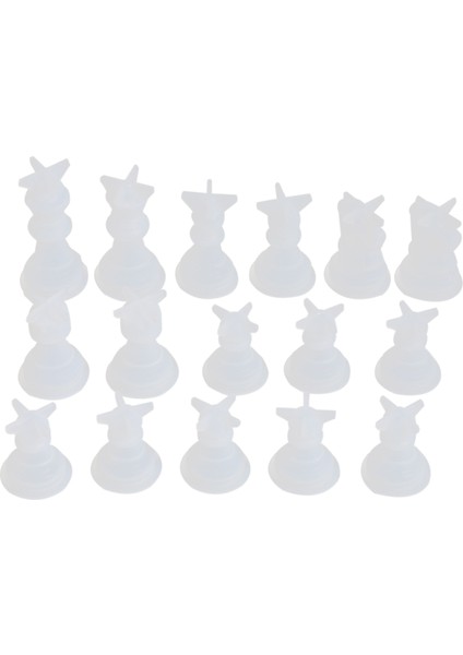 Ξ Ny Ue Zhang Satranç Kalıp Reçine Silikon Satranç Reçine Kalıp Satranç Kristal Epoksi Döküm Dıy El Sanatları Yapımı Için Doğum Günü Hediyesi (Yurt Dışından)