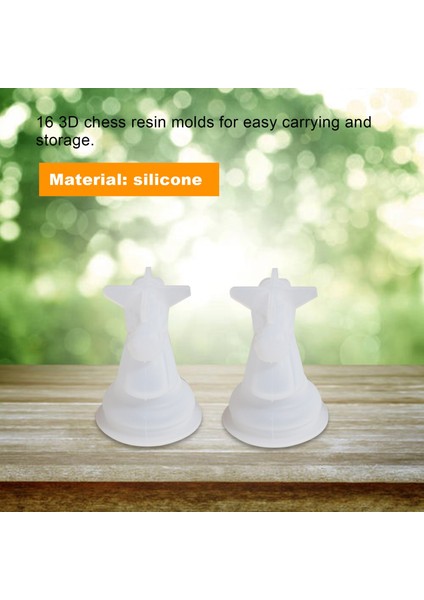 Ξ Ny Ue Zhang Satranç Kalıp Reçine Silikon Satranç Reçine Kalıp Satranç Kristal Epoksi Döküm Dıy El Sanatları Yapımı Için Doğum Günü Hediyesi (Yurt Dışından) modelleri