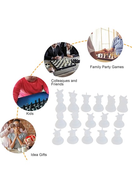 Ξ Ny Ue Zhang Satranç Kalıp Reçine Silikon Satranç Reçine Kalıp Satranç Kristal Epoksi Döküm Dıy El Sanatları Yapımı Için Doğum Günü Hediyesi (Yurt Dışından) fırsatları