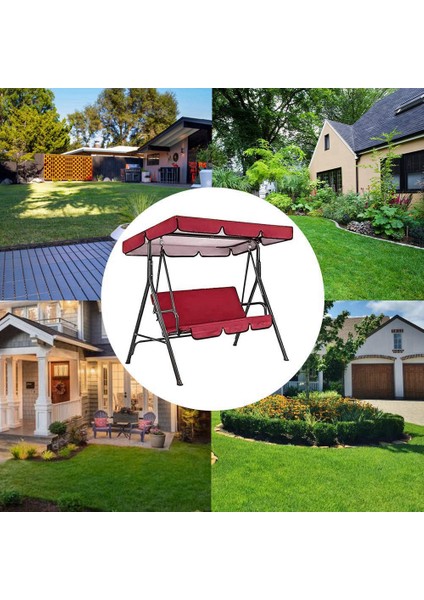 Xin Yue Zhang Yedek Gölgelik, Açık Bahçe Salıncağı Sandalye Gölgelik Örtüsü, Veranda/çim/bahçe Salıncak Minderi (Salıncaksız) Kırmızı (Yurt Dışından) fiyatları