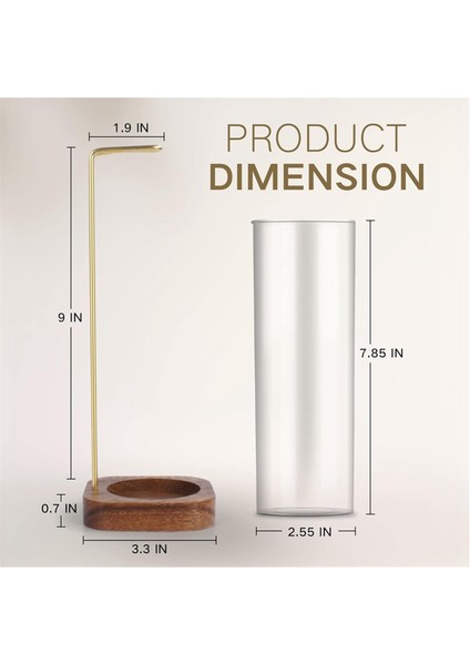 Çıkarılabilir Cam Kül Tutuculu Tütsü Tutucu Mess Free Tütsü Brülör Tutucu, Tütsü Çubuğu Tutucu (Yurt Dışından) fiyatları