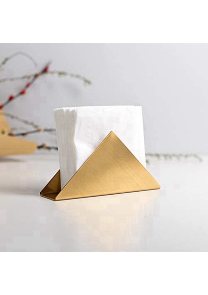 Altın Peçete Tutucu Çelik Kağıt Mendil Kağıt Peçete, Yemek Masası Dekoru Için Dikey Peçete Tutucu (Yurt Dışından) fiyatları