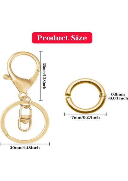 Xin Yue Zhang Anahtarlık Popüler Metal Kaplama Istakoz Kapat Dönen Anahtar Kancası Zincir Takı Yapımı Bileşenleri Anahtarlık Için, B (Yurt Dışından) indirimleri