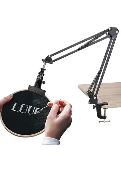 Nakış Standı, Ayarlanabilir Nakış Kasnağı Standı, Dikiş Kasnağı Standı, Her Ebattaki Nakış Kasnağı Için Uygun (Yurt Dışından)