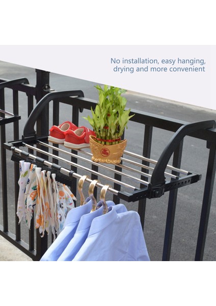 Xin Yue Zhang Balkon Kurutma Ayakkabı Rafı Katlanır Pencere Bezi Kurutma Rafı Çamaşır Elbise Kurutma Makinesi, Kapalı Havlu Depolama Rafı 40 cm (Yurt Dışından) modelleri
