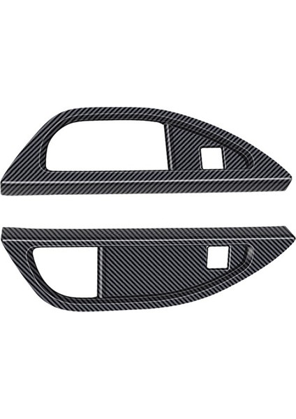 Alphard/vellfire 40 Serisi 2023+ Üçüncü Drenaj Kupası Çerçeve Iç Trim Aksesuarları Karbon Fiber Desen (Yurt Dışından)