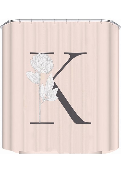 Xin Yue Zhang Polyester Kumaş Baskılı Su Geçirmez Desen Banyo Duş Perdesi 150 x 180MM (Yurt Dışından)