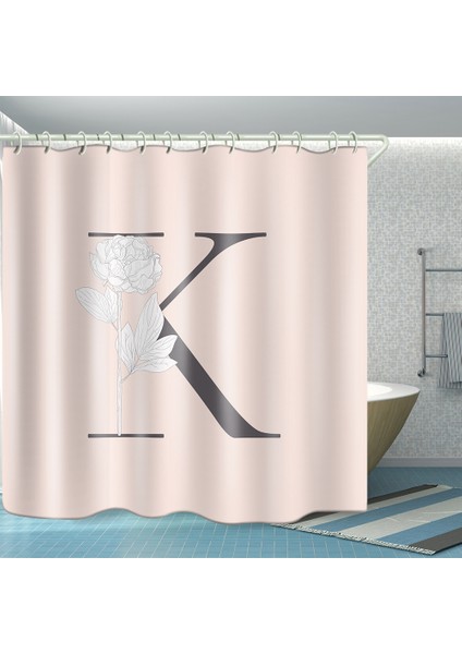 Xin Yue Zhang Polyester Kumaş Baskılı Su Geçirmez Desen Banyo Duş Perdesi 150 x 180MM (Yurt Dışından) indirimleri