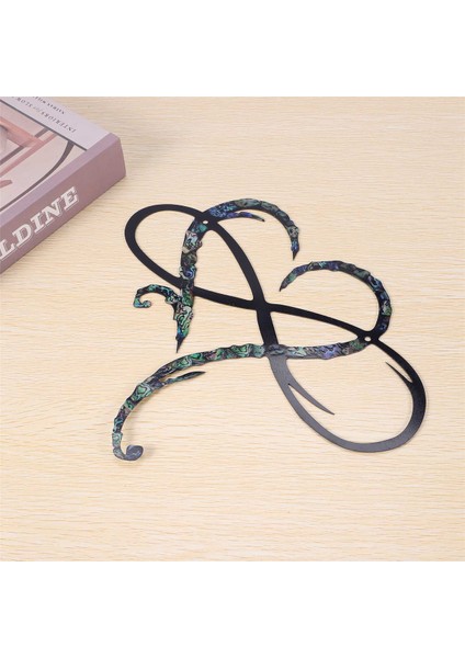 Xin Yue Zhang Metal Benzersiz Tasarım-Duvar Sanat Odası Dekorasyonu Ebedi Aşk Kalp Demir Sanat Dekor Iç Dekor-S (Yurt Dışından)