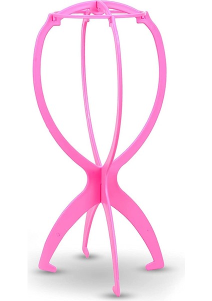 Peruk ve Peruk Standı, Peruk Peruk Sergilerini Sergilemek Için Dayanıklı Peruk Tutucu Standları (Pembe) (Yurt Dışından)
