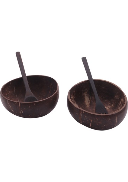 Xin Yue Zhang ve Tahta Kaşık Çatal Seti, Mutfak, Yemek ve Dekorasyon Için Vegan Organik Salata Smoothie Buddha Acai Kase (Yurt Dışından)