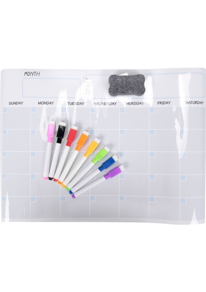 Ξ Ny Ue Zhang A3 Manyetik Beyaz Tahta Kuru Silme Takvim Seti Beyaz Tahta Haftalık Planlayıcısı Buzdolabı Buzdolabı Mutfak Ev 17X12 Inç (Yurt Dışından) fiyatları