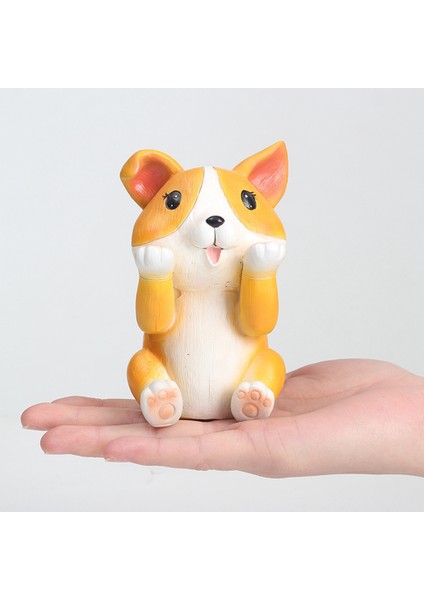 Xin Yue Zhang Yavru Köpek Gözlük Tutucu Standı Gözlük Tutucular Güneş Gözlüğü Ekran Sevimli Hediye B (Yurt Dışından)