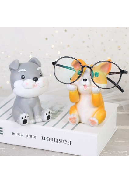 Xin Yue Zhang Yavru Köpek Gözlük Tutucu Standı Gözlük Tutucular Güneş Gözlüğü Ekran Sevimli Hediye B (Yurt Dışından) indirimleri