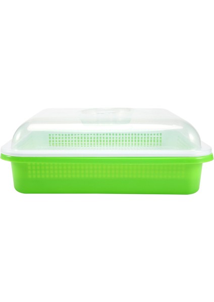 Xin Yue Zhang Kapaklı Tohum Tepsisi Serbest Fasulye Filiz Yetiştiricisi Filizlenen Tohum Tepsisi, Kirsiz Yol ve Büyük Kapasiteli (Yurt Dışından) modelleri