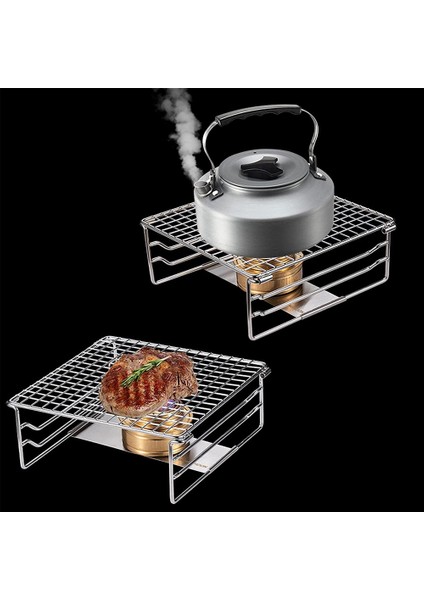 Xin Yue Zhang Katlanır Izgara Izgara Kamp Izgara Katlanır Izgara Mini Açık Izgara Izgara Paslanmaz Çelik Piknik Yürüyüş Kamp Barbekü Için (Yurt Dışından) fırsatları