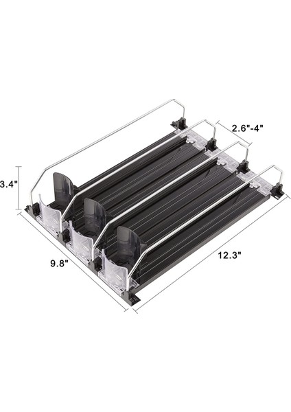 Xin Yue Zhang Ayarlanabilir Kayma Özellikli Buzdolabı Için Soda Kutu Dispenseri - Soda, Bira ve Diğer Içecekler Için Mükemmel (Yurt Dışından) fiyatları