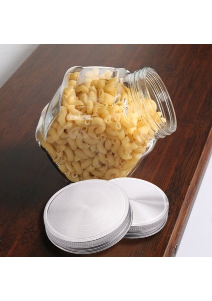 Xin Yue Zhang 8 Adet Paslanmaz Çelik Kavanoz Kapakları 86MM Mühürlü Sızdırmaz Kapak Silikon Contalar ile Dayanıklı Depolama Katı Kapaklar Geniş Ağızlı Kapak (Yurt Dışından) modelleri