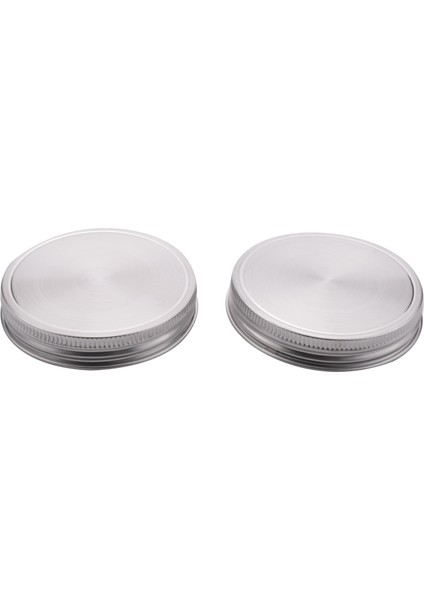 Xin Yue Zhang 8 Adet Paslanmaz Çelik Kavanoz Kapakları 86MM Mühürlü Sızdırmaz Kapak Silikon Contalar ile Dayanıklı Depolama Katı Kapaklar Geniş Ağızlı Kapak (Yurt Dışından) fırsatları