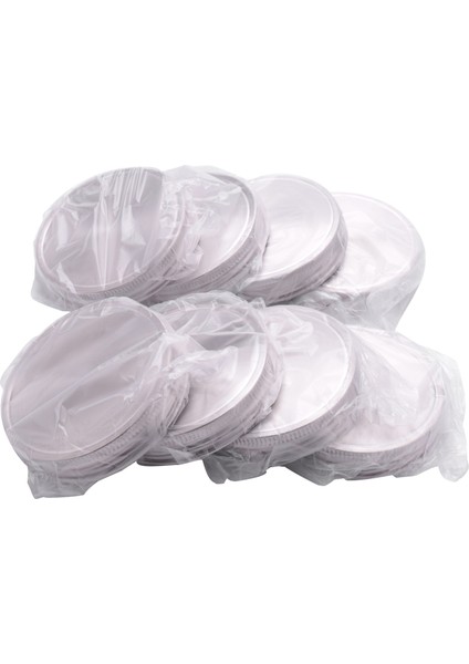 Xin Yue Zhang 8 Adet Paslanmaz Çelik Kavanoz Kapakları 86MM Mühürlü Sızdırmaz Kapak Silikon Contalar ile Dayanıklı Depolama Katı Kapaklar Geniş Ağızlı Kapak (Yurt Dışından) indirimleri