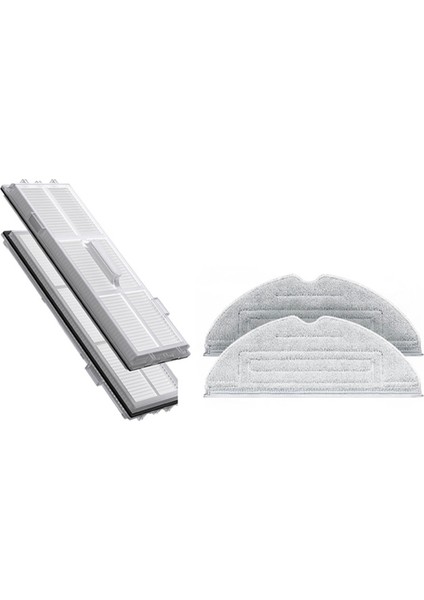 Xin Yue Zhang S8 S8 Artı S8+ S8 Pro Ultra Elektrikli Süpürge Parçaları Için Hepa Filtre Yan Fırça Paspas Bezleri (Yurt Dışından)