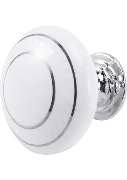 Xin Yue Zhang 1 x Seramik Kapı/gardırop/dolap/dolap Topuzu Kolu Çekmece Beyaz (Yurt Dışından) modelleri