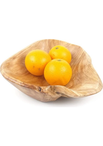 Ahşap Meyve Salatası Servis Kasesi El Oyması Kök Kaseler Oturma Odası Gerçek Ahşap Şeker Kase 15-19 cm (Yurt Dışından)