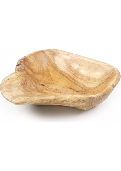 Ahşap Meyve Salatası Servis Kasesi El Oyması Kök Kaseler Oturma Odası Gerçek Ahşap Şeker Kase 15-19 cm (Yurt Dışından)