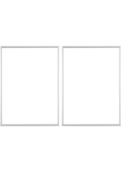 Xin Yue Zhang 2 Adet Resim Çerçevesi, A4 Gümüş Resim Çerçevesi, Kırılmaz S, Aile Fotoğrafları Için Resim Çerçevesi, 21X30 cm (Yurt Dışından)
